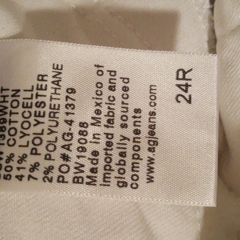 AG White Skinny Jeans - Picture 12 of 14